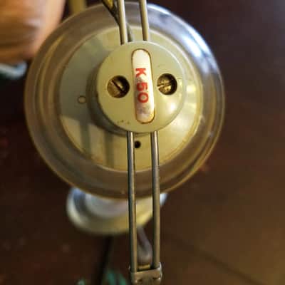 AKG K50 Ultralight 400 Ohm Stereo Headphones Austria 1959 Gray Plastic and Chrome image 2