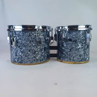 Pearl 8x8"+10" 80s Marching Tom Duo Championship Maple Sonic Cut Away 8ply Shell image 1