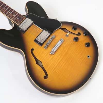 1995 Gibson ES-335 Dot Reissue - Sunburst - Flamed Maple! - Original Case image 7