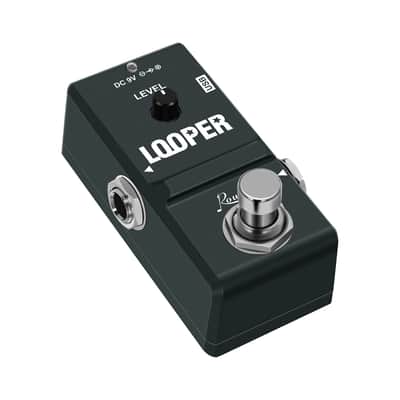 Rowin Looper Nano Electric Guitar Effect Pedal 10 Minutes of Looping Unlimited Overdubs + USB Cable image 1