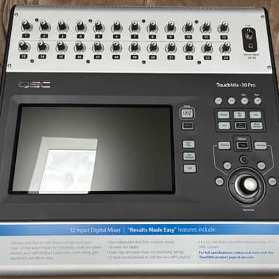 QSC TouchMix-30 Pro Touch Screen Compact Digital Mixer image 2