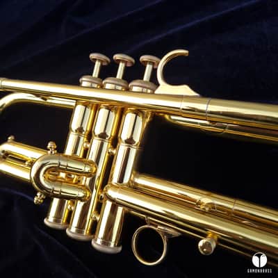 Jerome Callet SIMA by Kanstul USA GOLD LACQUER trumpet gamonbrass image 6