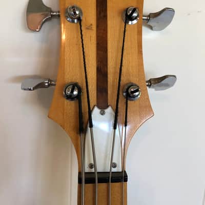 1970 Epiphone ET-288N Neck-thru MIJ Bass with Hardshell Case EXC+ Condition image 9