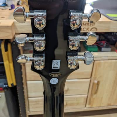 Epiphone Les Paul Classic Ebony / Gloss Black (2019) Versatile Tone Machine image 11