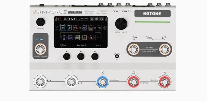 hotone ampero Ⅱ stage 【USED】 Hotone Ampero II Stage | Reverb