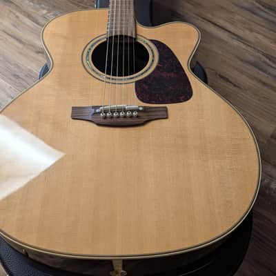 2012 Takamine P5JC 50th Anniversary Acoustic Jumbo Cutaway Guitar Japan Natural W/OHSC image 6