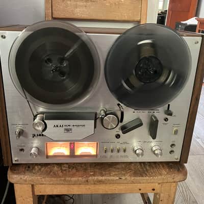 PLEASE READ AD!!! Akai GX-4000D 1/4" 4-Track 2-Channel Reel to Reel Tape Deck Recorder 1978 - 1985 - Silver image 5