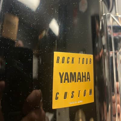YAMAHA 13x13 ROCK TOUR CUSTOM 1990’s - Black sparkle image 2
