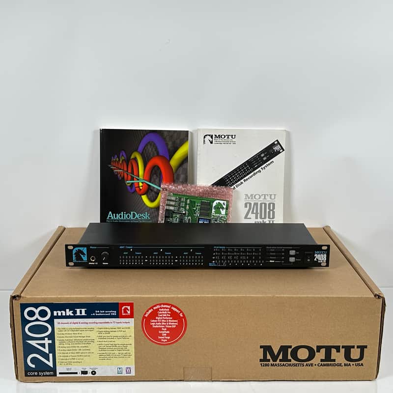 MOTU 2408 MKII Audio Interface 2408 MK2 w/ PCI-324 Card image 1