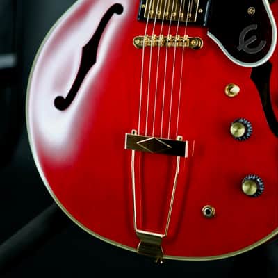 Epiphone Masterbilt Gem Archer Signature Sheraton - Cherry Red image 3