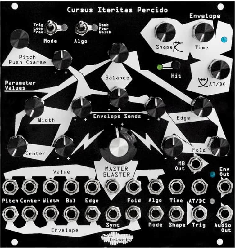 NOISE ENGINEERING CURSUS ITERITAS PERCIDO BLACK : BRAND NEW :  [DETROIT MODULAR] image 1
