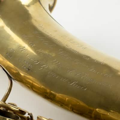 1870 Adolphe Sax Tenor Saxophone image 5