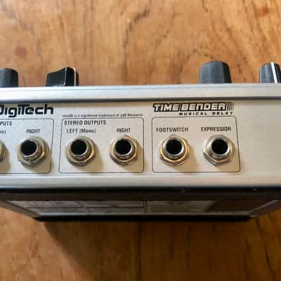 DigiTech Time Bender Musical Delay 2000s - Silver image 2