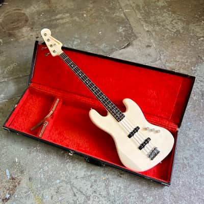 FERNANDES ジャズベース ホワイト Fernandes Electric Jazz bass 1984 - Olympic white limited edition