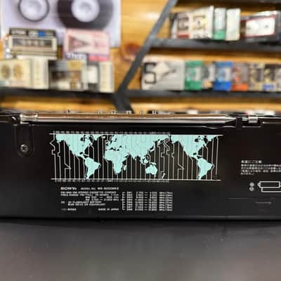 Sony WA-8000MKII Rare Vintage MINT Boombox Cassette-Corder Warranty with Case image 14