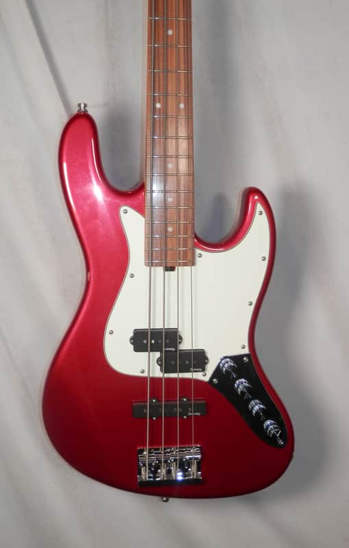 Sadowsky MetroLine 21 Fret Vintage P/J Candy Apple Red Metallic High Polish Alder Body with bag image 1