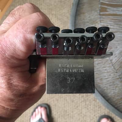 REAL USA MADE Floyd Rose  CHROME TREMELO LEFTY image 3