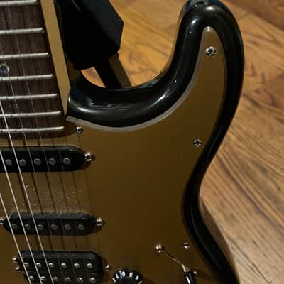 American Deluxe Stratocaster® HSS (2004-2010), Rosewood Fingerboard, Montego Black image 5
