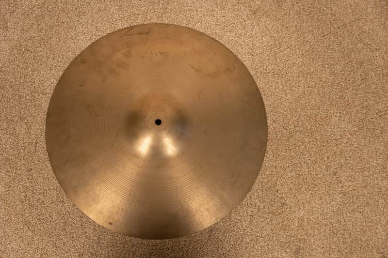 1970s Zildjian A 18" Thin Stamp Crash Cymbal 1434g image 1