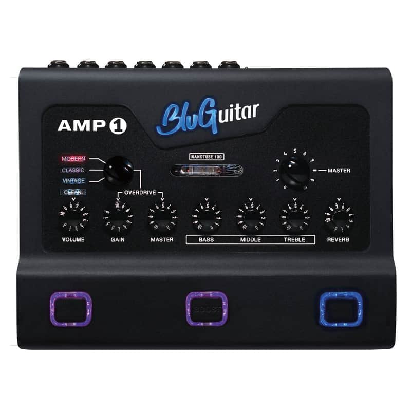 BluGuitar Amp1 Iridium Edition 100-Watt Nanotube Pedalboard Guitar Amp 2019 - 2020 - Black image 1