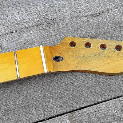 Custom Vintage Relic Maple Nitro T GUITAR NECK replacement fits OEM image 1