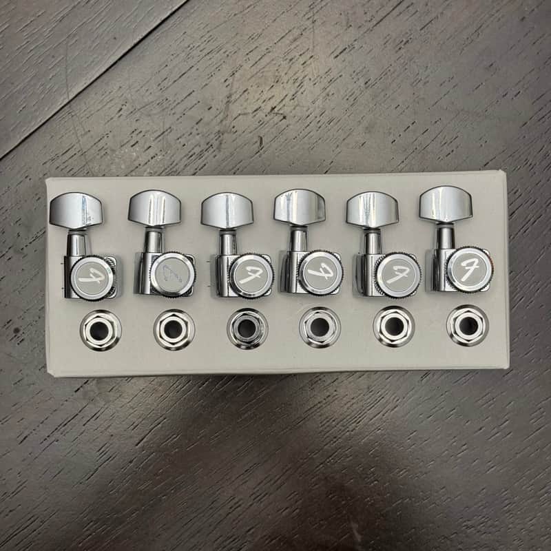 Fender Staggered Post Locking Tuners - Chrome image 1