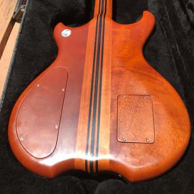 Alembic Custom Archive "Monty" Circa 2012 Natural Ebony/Mahogony image 4