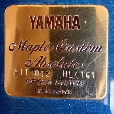 Yamaha Maple Custom Absolute Drum Set image 3