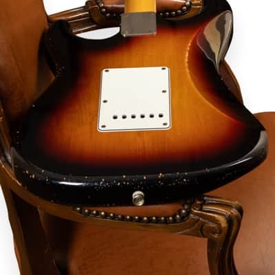 Woodstock Old Boy S 3 Tone Sunburst RW Fingerboard HSS image 10
