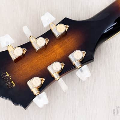 1988 Ibanez JP20 Joe Pass Signature Archtop Electric Guitar Sunburst w/ Super 58, Case image 5
