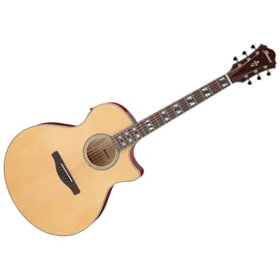 AE170 NTR Natural Gloss Top + Red Gloss Ibanez image 1