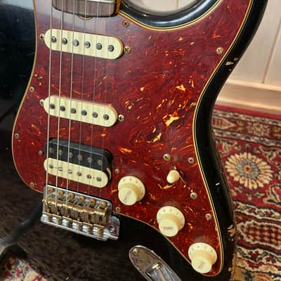 Fender Limited Edition Custom Shop 1967 HSS Strat Relic 2024 - Aged Black image 6