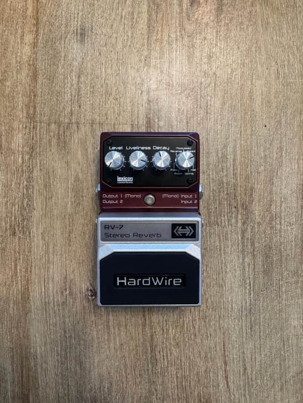 DigiTech Hardwire RV-7 Stereo Reverb