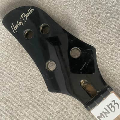 Harley Benton 4 String Electric Bass Maple Neck, 24 Frets Rosewood Fingerboard image 4