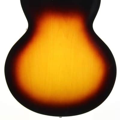 2013 Gibson Memphis ES-335 Dot Neck Sunburst Plain Top Semi Hollow Guitar w Original Case image 10