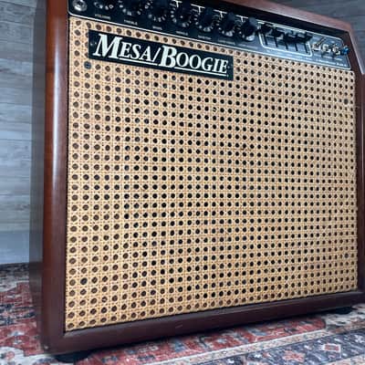 Mesa Boogie Mark III Blue Stripe Combo - Hardwood Cherry - Includes Custom Flight Case imagen 5