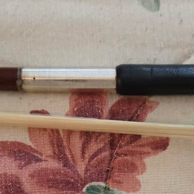 Brazilwood 4/4 Violin Bow Decorative Ornate Carved Frog/Abalone Inlay image 11