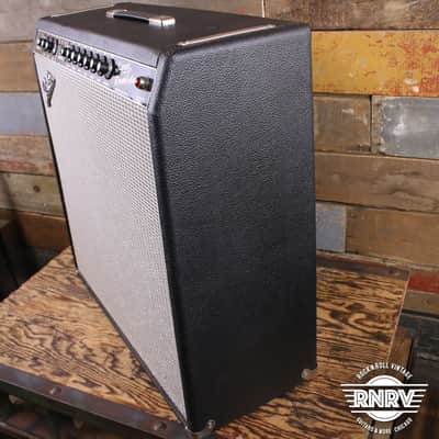 1964 Fender Super Reverb 2-Channel 40-Watt 4x10" Guitar Combo Black Panel image 7