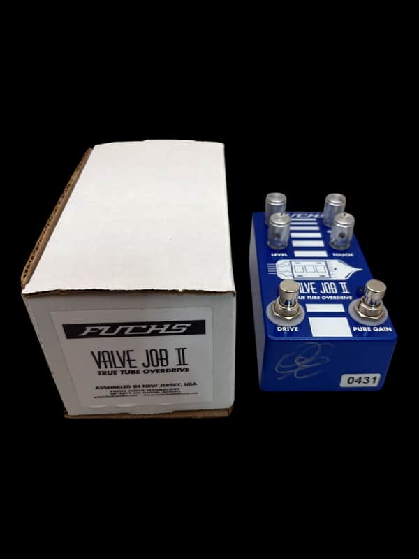 Fuchs Plush Valve Job Distortion 2010s - Black X7536 image 1
