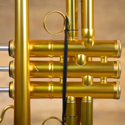 B&S Heritage MBX-3-E/GL Bb Trumpet - Matte Gold Lacquer w/ Double Case image 7