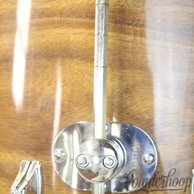 Rogers 16x16"Koa Floor Tom Drum Powertone Knobby Mount Hex Legs Vintage 70s 9/72 image 3