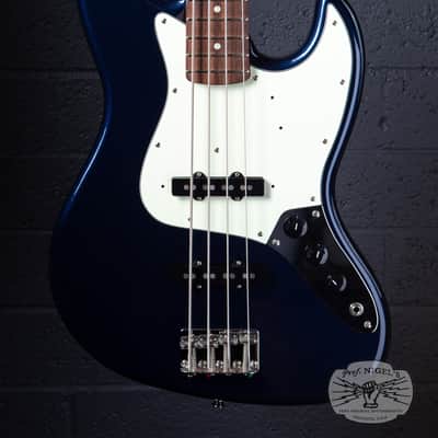 Tokai AJB114 MIJ Jazz Bass Gunmetal Blue Metallic Matching Headstock Made in Japan image 4
