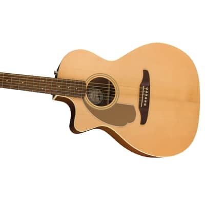 Fender Newporter Player Lefthand WN Natural - Lefthand Acoustic Guitar image 3