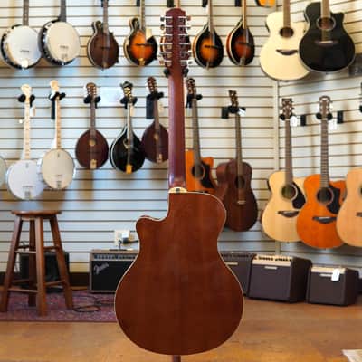 Yamaha APX700II-12 Thinline Acoustic-Electric 12-String Guitar Natural image 6