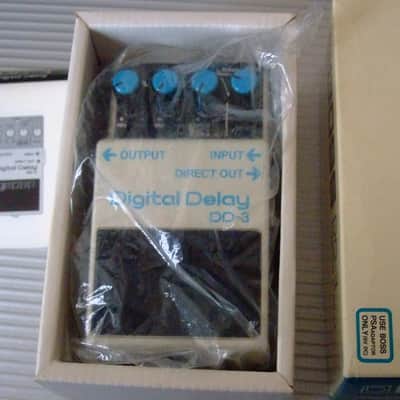 MINT 1987 Long Chip Boss DD-3 Digital Delay w/ Box & Manual MIJ