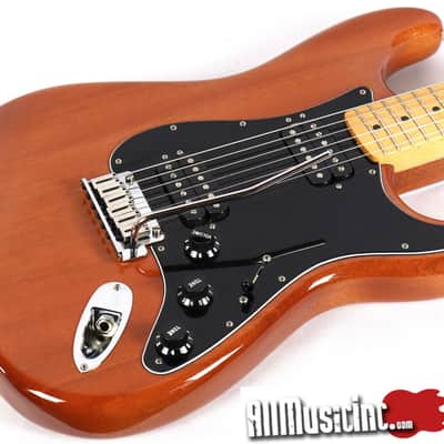 Fender MOD Shop Custom Stratocaster Strat Mahogany Electric Guitar w/ OHSC image 4