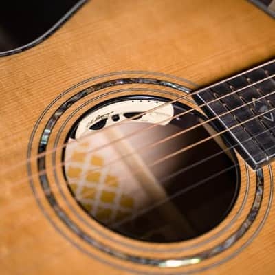 Cort Gold Passion Modern Concert Acoustic-Electric Guitar w/ Hard Case, Natural Glossy image 18