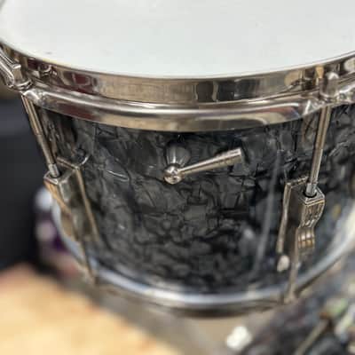 Ludwig Club Date 12-14-20 - 1960s - Black Diamond Pearl image 13