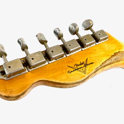 Fender Telecaster Custom 60 Super Heavy Relic Custom Shop 2022 Black image 14