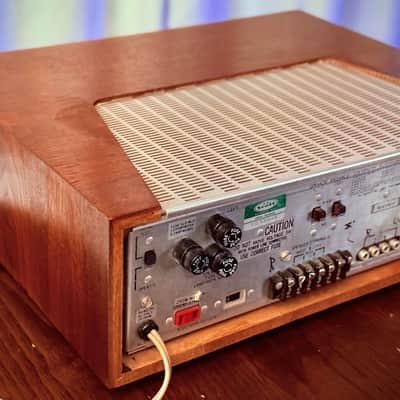 🎶✨ H.H. Scott Stereomaster LK-60 Integrated Amplifier w/ Wood Case — Phono/Input Caps Refreshed + Upgrades, Fully Working image 12